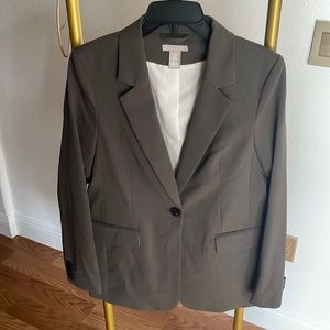 H&M dark gray blazer size XS